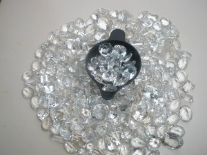 Lote Grande de Gemas Mezcladas Mehrajudin, Topacio Blanco Natural Suelto, Gemas Facetadas de Varias Formas, 10-50 Quilates, Enceradas/Aceitadas, Terceros - Product Image 2