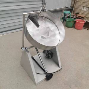 Phòng thí nghiệm nhỏ bằng thép không gỉ đĩa granulator khoáng bột phân bón xi măng hóa chất bột granulator Đĩa bóng Máy - Product Image 5