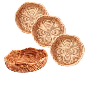 Produit chaud PANIER EN ROTIN pour un transport facile des produits d'épicerie, rendant votre shopping plus pratique et élégant en même temps - Product Image 1
