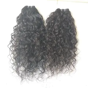 Ponteiras de cabelo humano, perucas para mensagens de cabelos grossos, perucas alinhadas para cutículas, cabelo brasileiro, virgem remy
