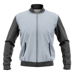 Veste bomber personnalisée pour lycée, veste universitaire unisexe pour homme, veste de baseball universitaire, mélange de laine, fermeture à boutons - Product Image 1