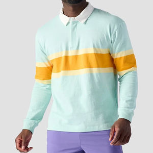 Camisas Polo de Manga Larga Evergreen a Precio Competitivo para Hombre, Modernas y de Secado Rápido, 100% Algodón, Servicio OEM - Product Image 4