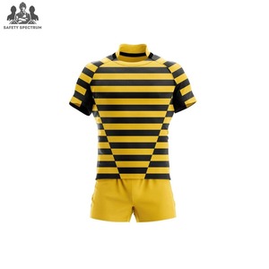 Nouveauté 2025 – Ensembles d'uniformes de rugby pour hommes grandes tailles, qualité supérieure, respirants, écologiques, personnalisables OEM, 100 % polyester, séchage rapide - Product Image 6