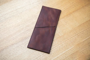 Luxe en cuir véritable robuste léger confortable à la main porte-couverts organisateur de couverts pour une utilisation au restaurant élégant - Product Image 6