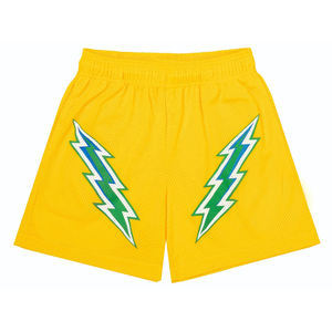 Short en maille à séchage rapide pour hommes OEM 2024 Short en maille avec logo et design personnalisés Short en maille respirant pour hommes - Product Image 3