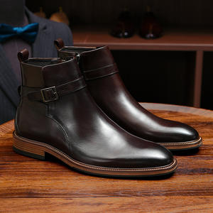 Bottes de travail avec soutien et talon antidérapant pour hommes, pour le travail en extérieur et les longues promenades - Product Image 2