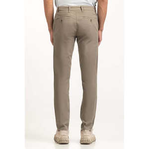 Pantalones Chino Caqui MN-TRC-WS24-022 Transpirables de Corte Recto Casuales Tallas Grandes OEM Pantalones de Chándal Teñidos Lisos de Tela Pesada - Product Image 2