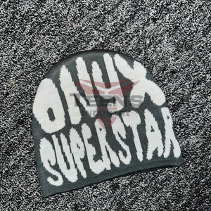 Knitted Premium Mohair Acrylic 2026 Custom Color Beanies Customized Sublimation/Digital Printed High-quality Jacquard Unisex - Product Image 5