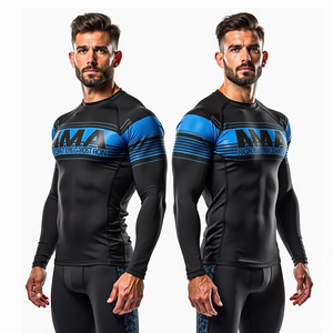 ชุดฝึกผื่นคันแบบสั่งตัดแขนสั้นและเต็มตัวสำหรับนักกีฬา MMA ชุดกิโมโน de Jiu Jitsu - Product Image 6