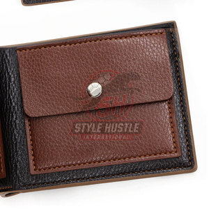 Cartera de Cuero Duradera Personalizada, Suministro Directo de Fábrica, Carteras de Cuero Ligeras para Hombre, Hechas en Pakistán, Gran Venta - Product Image 5