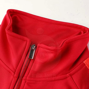 Veste polaire et pantalon de jogging pour homme Survêtement de survêtement Couleur unie Tenue de sport Polyester/coton Respirant Séchage rapide - Product Image 2