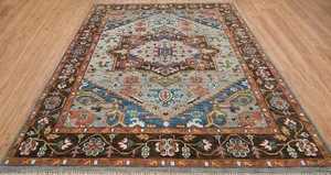 Prix usine antidérapant noué à la main coton tapis salon moderne rose 7x8 8x9 haute qualité tissé à la main animaux de compagnie 1 pièce - Product Image 3