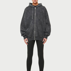 Sudaderas con capucha Hombres Sudaderas con logotipo personalizado Sudaderas con capucha con vellón Cálido Drop-Shoulder Oversize Hoodies Pullover - Product Image 4