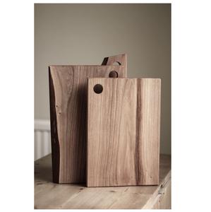 Planche à fromage en bois au design moderne qualité exclusive 2 pièces et accessoires de cuisine blocs à découper en bois - Product Image 5