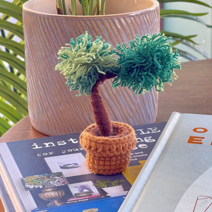 ดอกไม้ถักโครเชต์แฮนด์เมดสำหรับใส่กระถางดอกไม้ประดิษฐ์เป็นของขวัญให้เพื่อนสมบูรณ์แบบสำหรับตกแต่งบ้านผลิตในเวียดนาม - Product Image 3