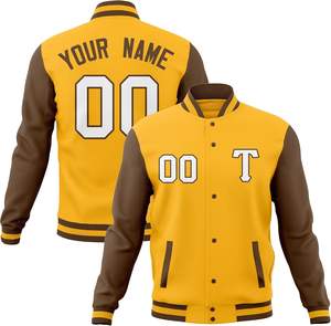 Chaquetas universitarias Letterman Chaquetas escolares totalmente personalizadas, patchwork, bordado, producción amigable con MOQ - Product Image 6