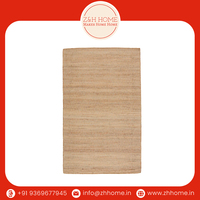 Tapis en jute tissé à la main, grand format, en fibres naturelles, adapté aux animaux domestiques, antidérapant, pour salon, salle à manger, cuisines, hôtels