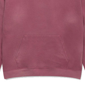 เสื้อฮู้ดแขนยาวสำหรับผู้ชาย, เสื้อฮู้ดสีทึบแบบสวมหัวเสื้อฮู้ดกันหนาวสีล้วนสำหรับผู้ชาย - Product Image 4