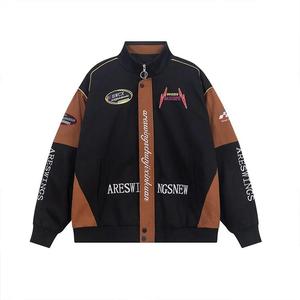 Customizable Men's F1 Racing Inspired Spring <b>Jacket</b> Waterproof Breathable Windproof with Embroidery Loose Casual Riding Outdoor - Product Image 2