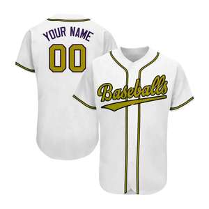 Camiseta de Béisbol Sublimada Personalizada de Alta Calidad, Camiseta de Fútbol Masculina con Diseño Personalizado, Camiseta de Equipo de Béisbol de Último Estilo - Product Image 1