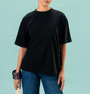 Camisetas Casuales de Verano para Mujer, de Algodón, con Logotipo Personalizado al por Mayor, de Alta Calidad, Secado Rápido y Transpirables - Product Image 1