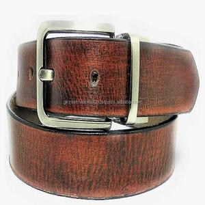 Ceinture en cuir de vache véritable pour hommes, haute qualité, mode décontractée, boucle ardillon en alliage, nouveau Style populaire, collection - Product Image 5