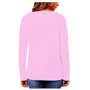 Meilleure vente 100% coton décontracté simple Jersey à manches longues imprimé T-Shirt respirant écologique hiver confortable cou - Product Image 2