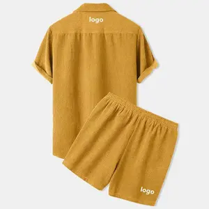 T-shirt polo 2 pièces pour homme, tenue de plage, ensemble court, survêtement d'été pour homme by OSTROWEARS ENTERPRISES - Product Image 2