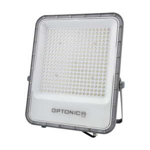 300-Watt proiettore LED sottile metallo grigio IP65 luci di inondazione equivalente a 1827 Watt 4500K colore bianco lampada Temp - Product Image 1