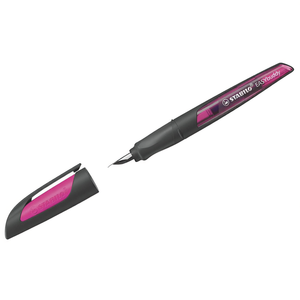 STABILO STB EASYbuddy M Black/Magenta Fountain <b>Pen</b> - Product Image 3