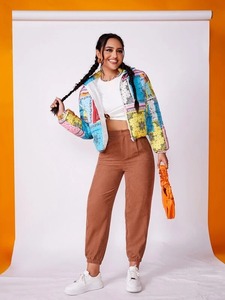 Doudoune d'hiver personnalisée pour femmes de haute qualité Manteau bouffant respirant imprimé par sublimation Veste bouffante de créateur - Product Image 4