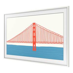 Marco Metálico Magnético Blanco 5.0 de 43 Pulgadas SCFA43WTBXC para Televisor Samsung - Product Image 3