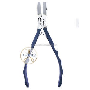 Professional High Quality Nylon Jaw <b>Flat</b> <b>Nose</b> <b>Pliers</b> for Jewelry Making Stainless Steel Fancy Handle Silver Gold Wire Drawing - Product Image 3