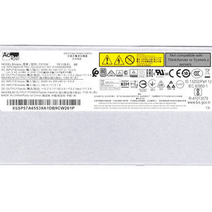 Fuente de Alimentación CA PLATINUM de 1100W para THINKSYSTEM de IBM, 02JJ225, Reacondicionada - Product Image 4