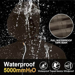 แจ็กเก็ตกันลมผ้ายีนส์แนววินเทจของผู้ชายมีซิปปิดแต่งลายสีพื้น-เสื้อนอกฤดูหนาว - Product Image 2