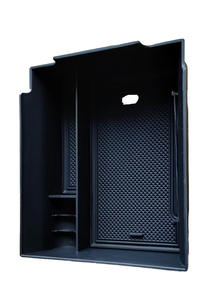 Boîte de rangement pour accoudoir central de voiture-Plateau noir anti-poussière-Boîte de rangement intérieure pour Hyundai <span class=keywords><strong>Ioniq</strong></span> <span class=keywords><strong>6</strong></span> 2023 - Product Image 4