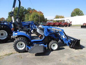 Multi-Function Workmaster 25S 24HP <b>Walking</b> Tractor with Gear Drive Cab Front Loader & Grass Mower 100LC Loader - Product Image 2