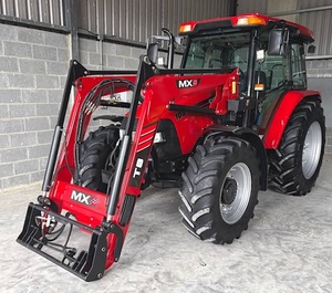 Tracteur agricole CASE IH JXU 105 de 110 CV avec chargeur frontal MX, moteur diesel, 4 roues motrices, tracteur utilitaire agricole - Product Image 1