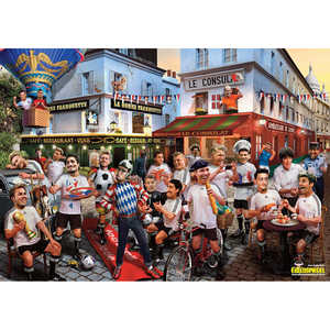 Póster del equipo francés de la Eurocopa 2016, arte mural nacional alemán - Product Image 1