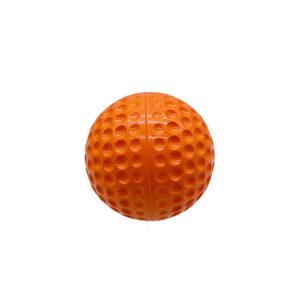 Professional Shiny PU Sponge Lightweight Junior <b>Bowling</b> Machine Hurling Dimple Ball Cork Pakistan Left-Right Handed Durable - Product Image 5