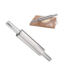 Huge Demand Sale Stainless Steel <b>Rolling</b> <b>Pin</b>, Metal <b>rolling</b> <b>pin</b>, Stainless steel dough roller, Durable <b>rolling</b> <b>pin</b> baking roller - Product Image 1