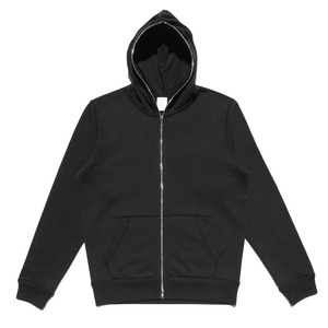 Personnalisé 380 500gsm hommes français éponge polaire partout impression strass Boxy recadrée visage complet demi fermeture éclair à capuche hommes - Product Image 1