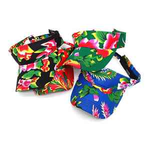 Nueva Gorra de Visera Deportiva con Estampado Floral Divertido y Alegre en Rojo, Verde y Azul Brillante, Estilo Hip Hop Tradicional - Product Image 5