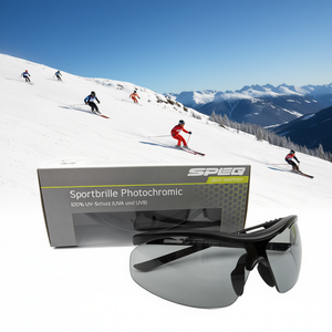 แว่นตาสปอร์ต SPEQ เปลี่ยนสีอัตโนมัติ รุ่น SP-1548C สำหรับปั่นจักรยาน ขี่มอเตอร์ไซค์ เล่นสกี (สีดำ) - Product Image 3