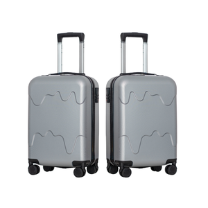 กระเป๋าเดินทางอลูมิเนียม ABS 230มี2ขนาดพร้อมที่วางแก้วกระเป๋าอลูมิเนียมแบบแขวน - Product Image 1