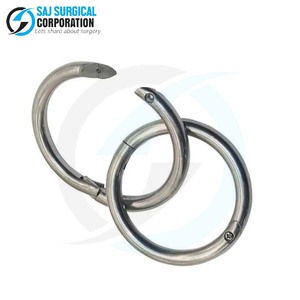 Anillo nasal profesional para ganado, acero alemán esterilizable para Hospital para higiene en uso clínico veterinario - Product Image 5
