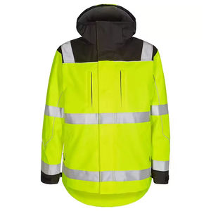 Alta visibilidad Hi Vis Ropa de trabajo de invierno Chaqueta DE SEGURIDAD reflectante con bolsillos Diseño impermeable Chaquetas de seguridad para uso al aire libre - Product Image 5