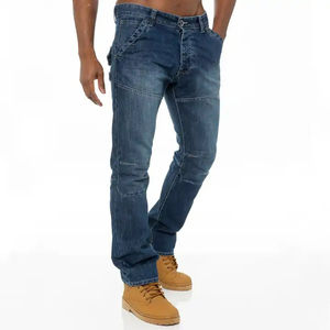 กางเกงยีนส์ผู้ชายระบายอากาศได้จากปากีสถานลำลองสำหรับผู้ชายกลางแจ้ง - Product Image 2