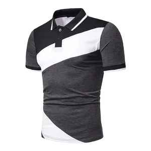 เสื้อเชิ้ตผู้ชายไซส์ใหญ่ ผ้าโพลีเอสเตอร์/คอตตอนผสม คุณภาพสูง ป้องกันริ้วรอย แขนสั้น รับสกรีนโลโก้ ผ้า 180 กรัม ผลิตตามแบบ OEM - Product Image 3