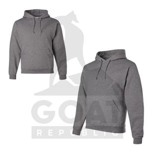 Sudadera con Capucha de Felpa para Hombre, con Logotipo Personalizado, Lavado Ácido, Corte Regular, Bolsillo, Color Sólido, Poliéster/Algodón, Transpirable, Estilo Urbano, Invierno, 280g - Product Image 6